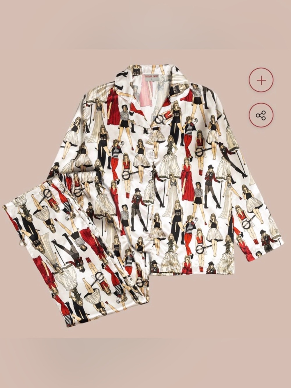 Taylor Swift Red Taylor’s Version Pajama Set